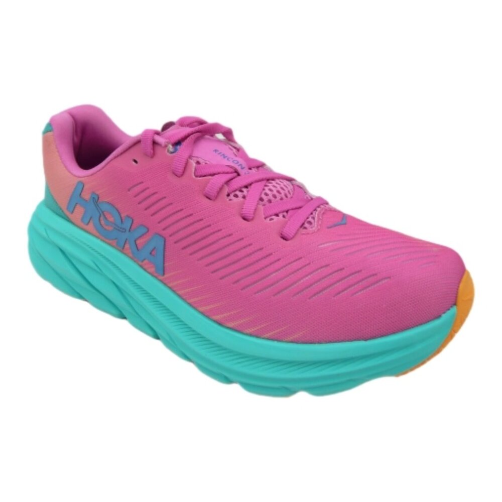 HOKA ONE ONE Rincon 3 Women's Lace Up Sneakers Phlox Pink US8.5